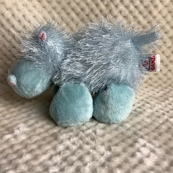 GANZ Webkinz Blue Hippo Stuffed Animal Plush Toy No Code - Picture 5 of 10